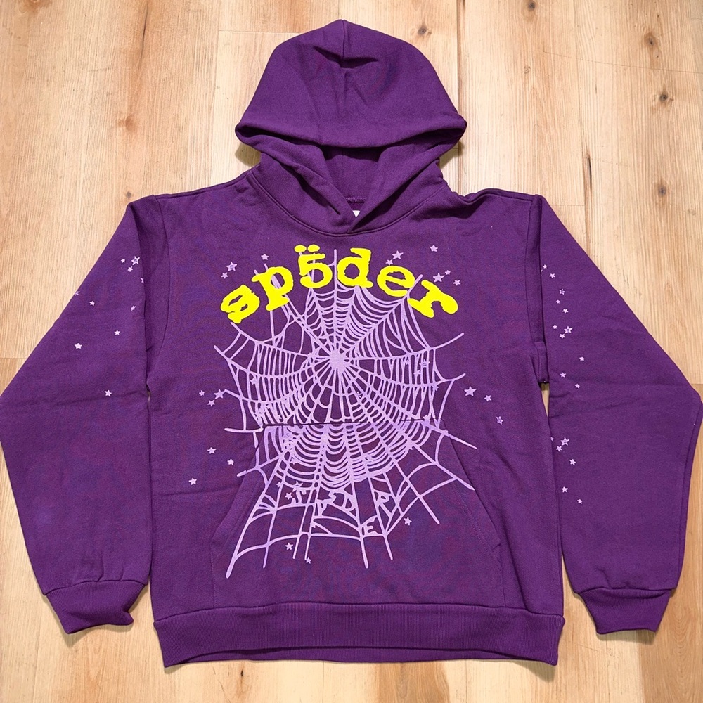 Sp5der OG Web Star Hoodie